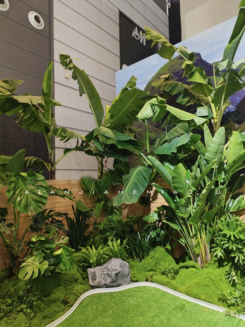 西安展会绿植造景|西安嘉禾苗圃